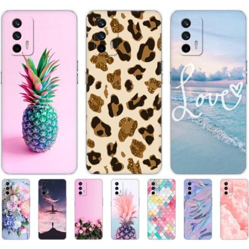 For Realme GT 5G Case Back Phone Cover For OPPO Realme GT 5G RealmeGT 5G RMX2202 Case 6.43" Silicon Soft TPU Coque Dropshipping