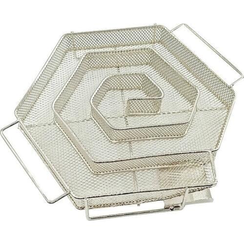 Wood Chips Smokers Cold Smoke Generator BBQ Grill Charcoal Smoker Box Barbecue Mesh Cooking Kitchen Utensils BBQ Accessories