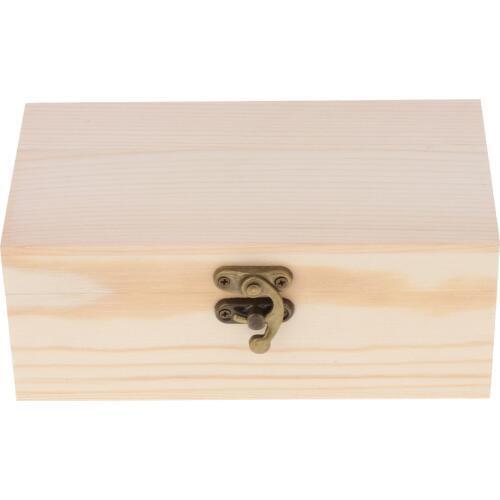 Wooden Jewel Case Watch Storage Box for Jewelry Ring Earring Bracelet Necklace Trinket Store
