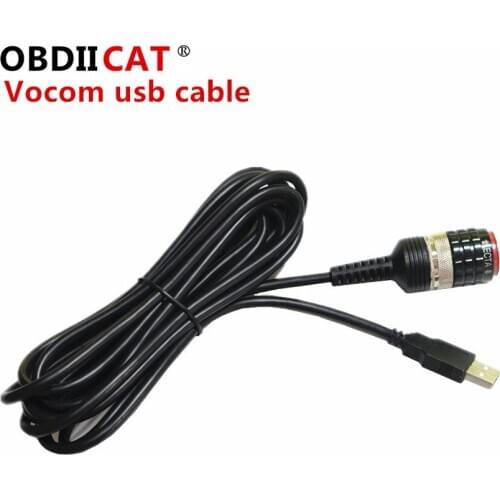 Truck Diagnostic Tool Cable For 88890305 Vocom OBD2 USB Cable