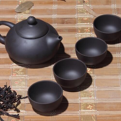 Chinese tea set tea ceremony tea set purple clay teapot family garden kung fu tea set package gift box
