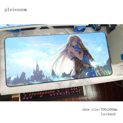 Zelda mouse pad Colourful gaming mousepad anime 900x400x4mm office notbook desk mat Xxl padmouse games pc gamer mats