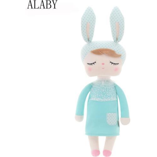 Cute Plush Rabbit Doll Bebe Reborn Baby Appease Stuffed Toys for Girls Children Birthday Christmas Gift