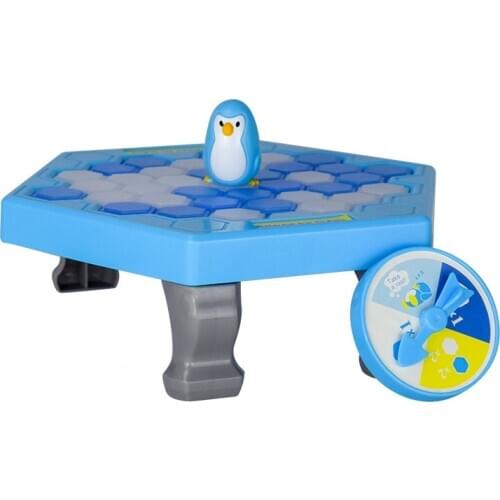 Mini Penguin Trap Board Game Ice Breaking Save The Penguin Party Game Parent-child Interactive Entertainment TableToys Kids Gift