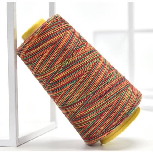 2pcs/lot 1500 yards Thread Colorful Sew Thread High Quality Family Thread For Clothing Accessories Thread Machine 100%Polyester