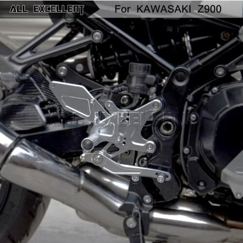For 2018 2019 Kawasaki Z900RS Z900 Z 900 RS Accessories Motorcycle Adjustable Rider Rear Set Rearsets Footrest Foot Rest Pegs