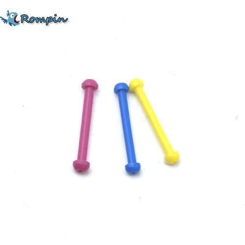 Rompin 30pcs/bag colorful lead sheath tube For Herabuna Lead Sheet Seat Hera Hand Rod 7 9 11 13 15mm fishing tackle Accessories
