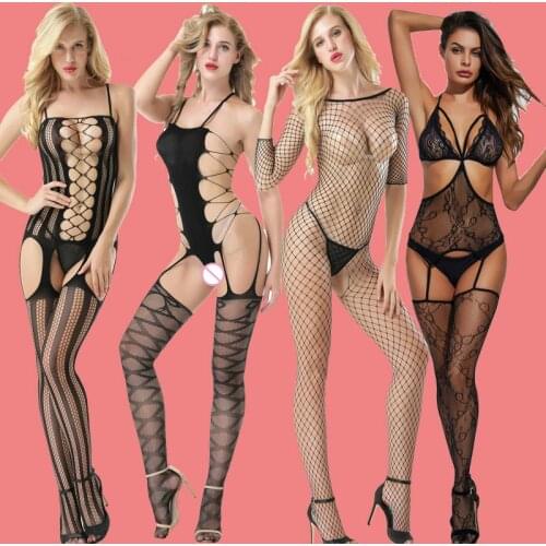 Sexy Erotic Lingerie Women Porn Babydoll Open Bra Crotch Lingerie Dress Hot Lace Sexy Erotic Costumes Sexy Underwear bodysuit