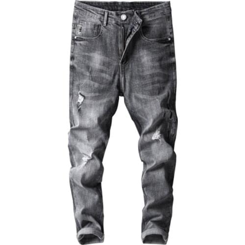 Рваные джинсы для мужчин VIYUGUO China At AliExpress