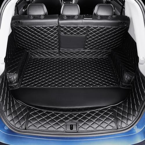 3D Full Covered Waterproof Boot Carpets Durable Custom Special Car Trunk Mats for Audi A1 A2 A3 A4 A6 Q3 Q5 Q7 A8 A5 A7 R8 TT