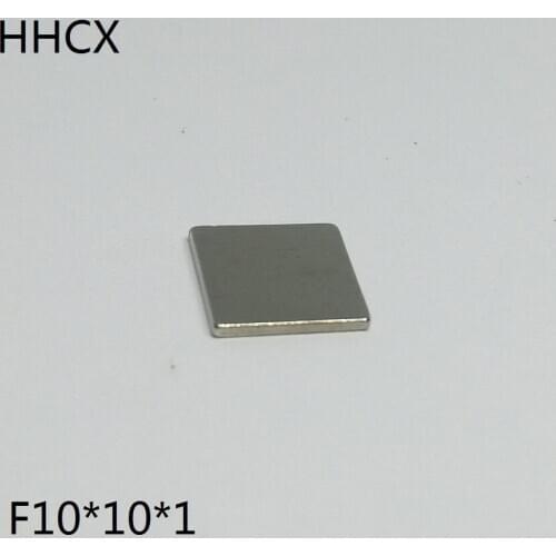 10 20 50 100PCS/LOT Magnet 10x10x1 N35 NdFeB Magnet 10*10*1 Magnets 10 x 10 x 1 for moto