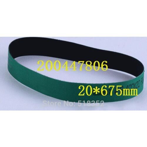 200447806 Charmilles Belt 20 x 675mm Green ( with one side black), Wire EDM-Low Speed Machine Spare Parts