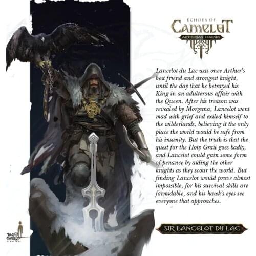 Big Child Echoes Of Camelot Teaser SIR LANCELOT DU LAC 35mm 75mm Resin model kit Miniature