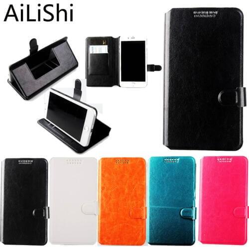 AiLiShi For Fly Stratus 1 2 3 4 5 6 FS 401 402 404 405 406 407 Phone Case Holder Stand With Card Slot Flip Leather Case 5 Colors