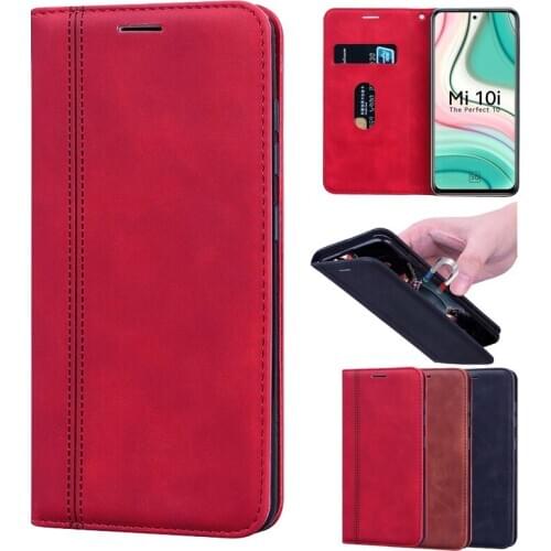 Case For Xiaomi Mi 10i 10T Lite Pro 5G чехол Phone Leather Cover Wallet Flip Stand Shell Capa Funda Xiaomi 11 Protector Coque