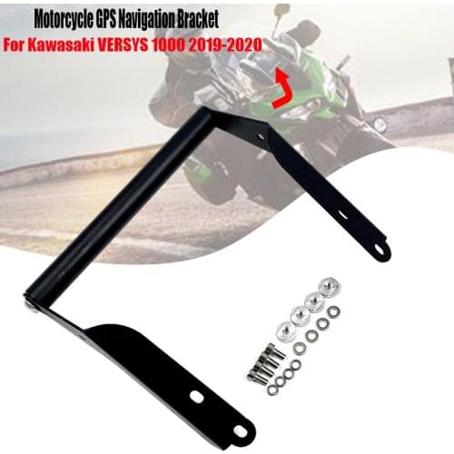 For Kawasaki VERSYS 1000 VERSYS1000 2019 2020 Motorcycle modified GPS navigation bracket Supporter Holder