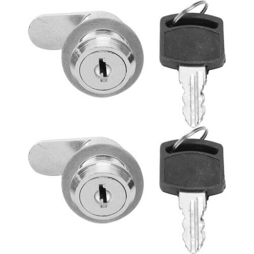 Boat seat stainless steel marine Cylinder Cam Locks Anti‑Corrosion Secure Hardware with 4 Keys for Tool Box Drawer boat