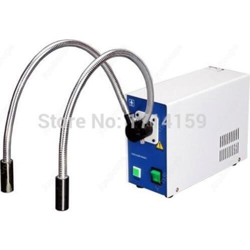 Microscope Illuminator-AmScope Supplies Xenon 50W Fiber Optic Medical Microscope Illuminator