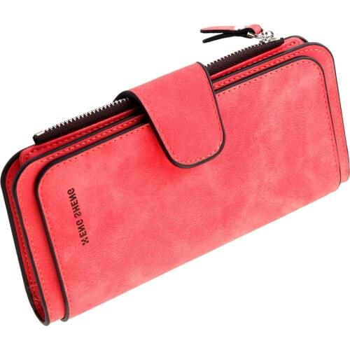 New hot sale unisex coin purse mobile phone bag capacity large zipper buckle design sleek minimalist long wallet