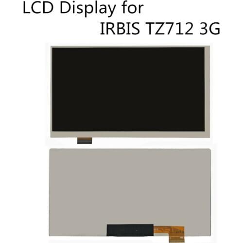 New 7 inch martrix for IRBIS TZ712 3G Irbis TZ727 TZ754 tz 712 display lcd screen Tablet LCD