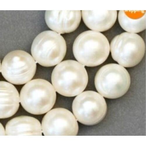 Wholesale 10 strands 10-11mm White Akoya Freshwater Pearl Loose Beads 15"