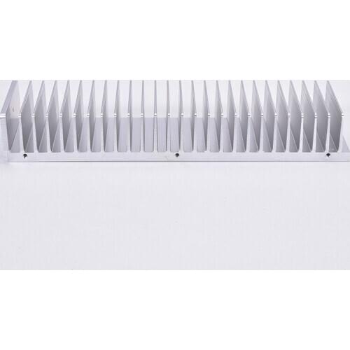 All aluminum power amplifier heat dissipation 263mmx40mmx80mm