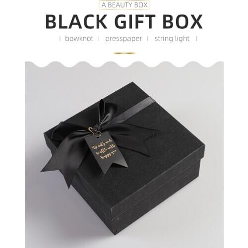 Gift Box Birthday Creative Lipstick Surprise Minimalist Fashion Style Lipstick Net Red Big Gift Packaging Empty Box Male Female