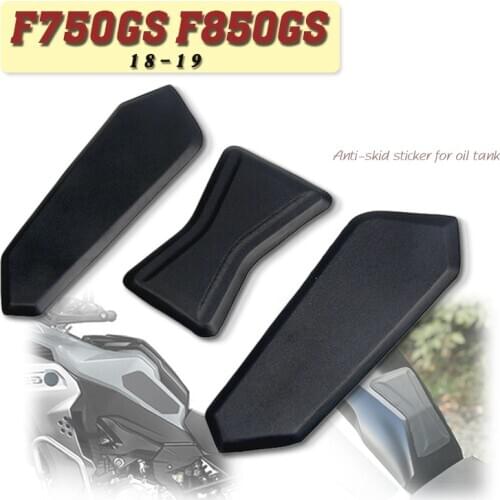 For BMW F750GS F850GS F 750 850 GS 2018-2019 Motorcycle Anti slip Tank Pad 3M Side Gas Knee Grip Traction Pads Protector Sticker