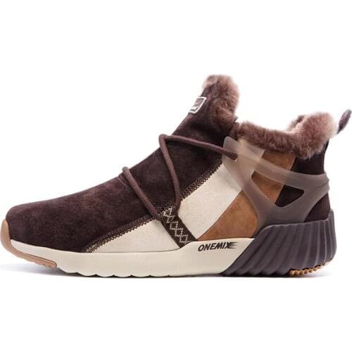 Waterproof Snow Boots Women Sneaker Men Trainers Walking Outdoor Athletic Comfortable Warm Wool Shoes Sports De Loisirs