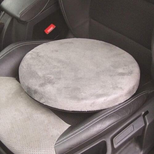 360 Degree Rotation Cushion Car Seat Foam Mobility Aid Chair Seat Revolving Cushion Swivel Car Memory Foam Mat Chair Pad z2