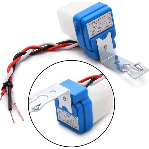 Photo Control Switch 12V 10A Street Light Photoswitch Outdoor Night Light Twilight Sensor Switch