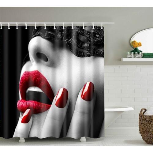Nude Girl Printed Shower Curtain Bathroom Curtain High Quality Waterproof Shower Curtain Home Decoration