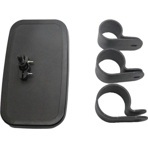 1.5-1.75-2-inch Universal Rearview Mirror Large View Rotating Convex Side View Mirror for UTV/ATV Motorcycle Accessories