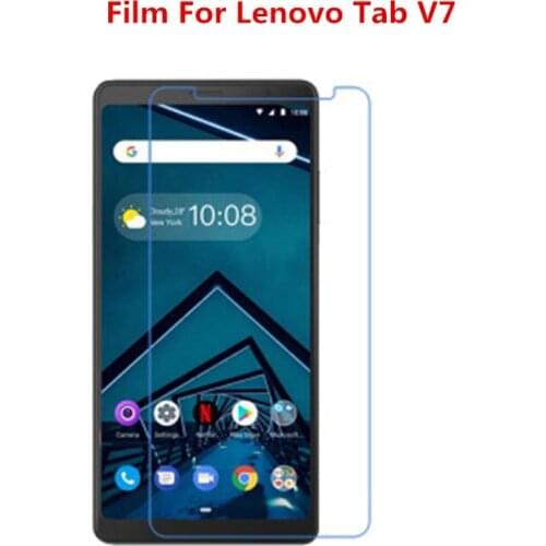 1/2/5/10 Pcs Ultra Thin Clear HD LCD Screen Protector Film With Cleaning Cloth Film For Lenovo Tab V7