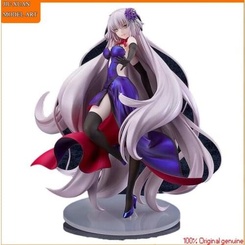 100% Original: Anime Fate FGO black Jeanne d Arc full dress PVC Action Figure Anime Figure Model Toy Figure Collection Doll Gift