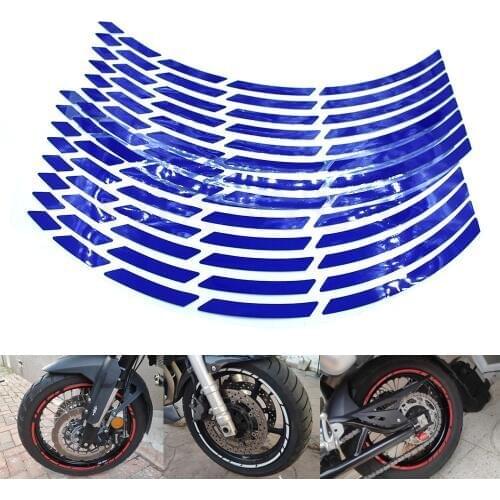 17-19 inch Universal motorcycle car tire sticker reflective rim tape decal for BMW K1200R K1200S R1200R R1200S R1200ST R1200GS