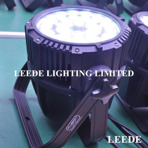 4pcs/lot 24x18W 6 Color Waterproof Stage Led Par Cans IP65 Outdoor Using 100% P64 LED Flood Light CE ROHS