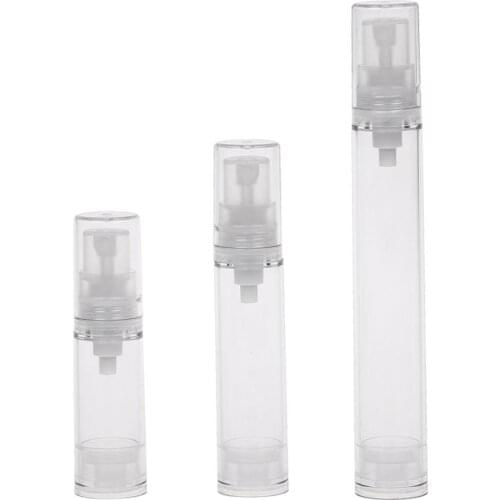 5/10/15ml Refillable Perfume Empty Bottle Atomizer Pump Spray Container Travel Portable Clear Plastic Bottle