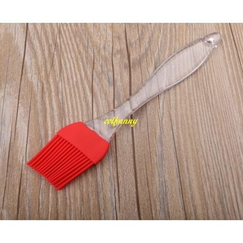 700pcs/lot 20.5x4cm Big Size Silicone Oil Brush Baking Brushes Cake Butter Bread Pastry Brush BBQ Basting Brush random colors