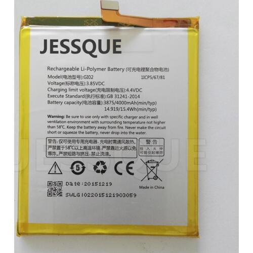 4000mAh GI02 Giga Battery For Gigaset ME pro GS57-6 Mobile Phone Accumulator AKKU