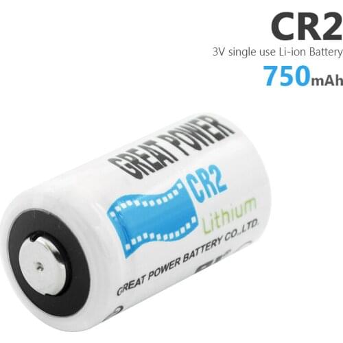 1 Piece 3 V 750mAh CR2 LiMnO2 Primary Battery CR15H270 CR15266 RLCR2-1 RLCR2 DLCR2 Dry Batteries For Polaroid SLR Video Camera