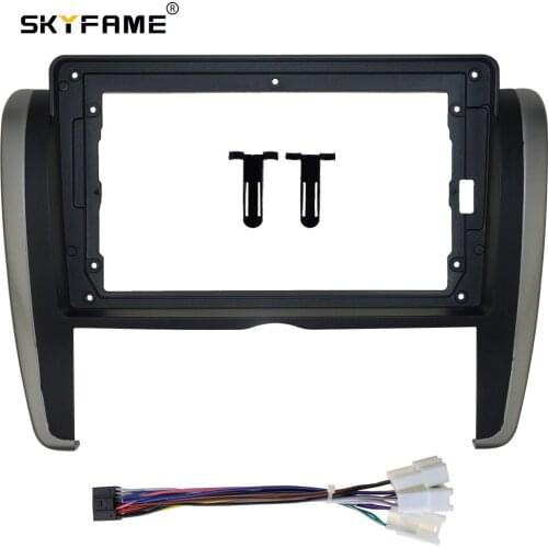 SKYFAME Car Radio Fascia Frame Cable For TOYOTA PREMIO Allion 2007-2015 Stereo Android Dashboard Kit Face Plate Frame Fascia