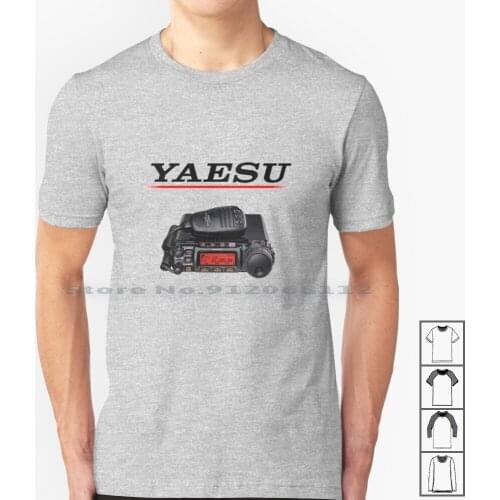 Yaesu Ft-857 T Shirt 100% Cotton Amateur Radio Ham Radio Ft857 Yaesu Ft 857 Creative Trending Vintage Cool Gift Euro Us Size