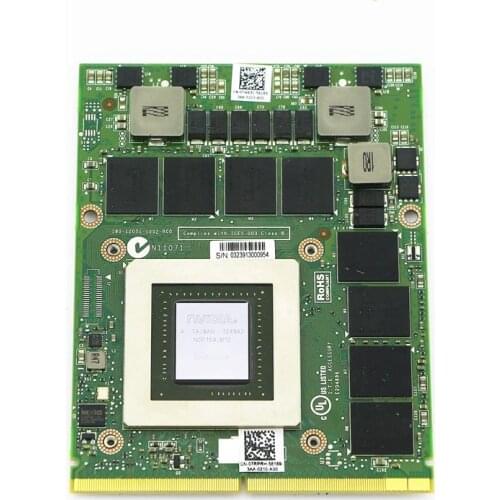 HoTecHon Genuine New Quadro K3000m 2GB Video Graphics Card - TW63C / 7RPRH for Dell Precision M6700