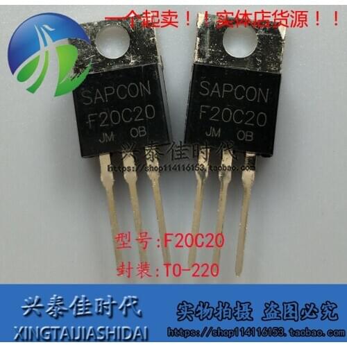 Original new 5pcs/ F20C20 TO-220