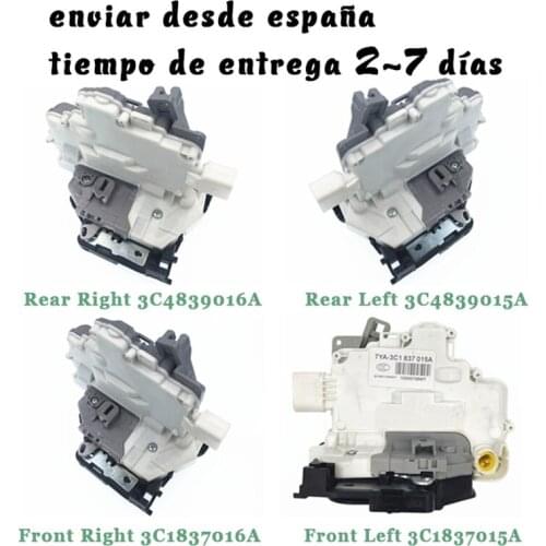 Front Rear Left Right Door Lock Actuator FOR VW PASSAT B6 SKODA SUPERB FOR AUDI Q3 Q5 A4 A5 Q7 TT Door Lock Latch Actuator