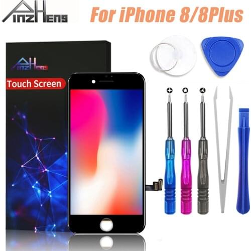 PINZHENG 100% AAAA Quality LCD Screen For iPhone 8 Plus Screen LCD Display Digitizer Touch Module 8 Screens Replacement LCDS