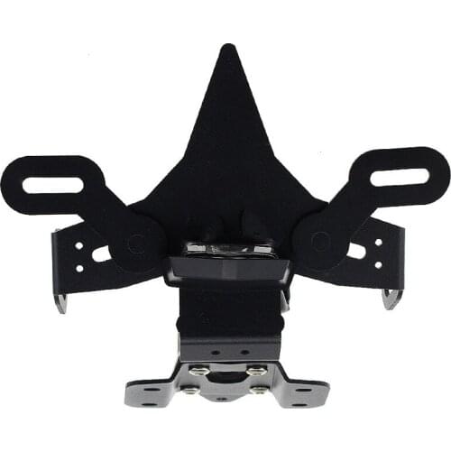 Applicable to Yamaha Mt07 FZ-07 2013-2019 Motorcycle modification accessories License Plate Holder Bracket Frame stainless steel