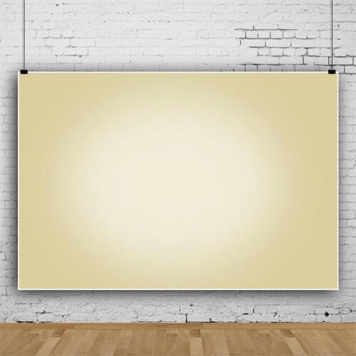 Simple Style Light Yellow Gradient Portrait Photography Backdrop Decor For Photo Background Studio Photocall Props