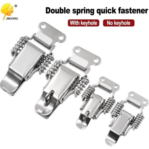 Buckle Buckle Luggage Buckle Bust Toggle Locking Clip Metal Processing Machinery Stainless Steel Adjustable Spring Loaded Equipm